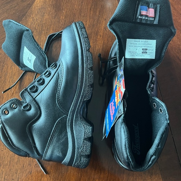 WORK BOOTS, THOROGOOD, HI -TOP, ULTIMATE CROSSTRAINER, BLK, SIZE 7, MADE IN USA - Picture 10 of 11